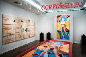 Corporation by Corp Cru at Georges Bergès Gallery in New York, NY. Photos by Mark Kauzlarich
